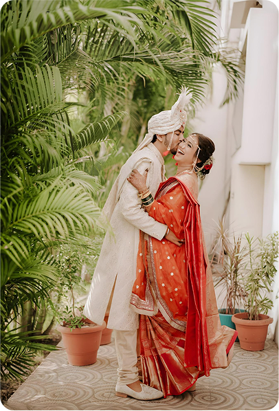 Happy couple